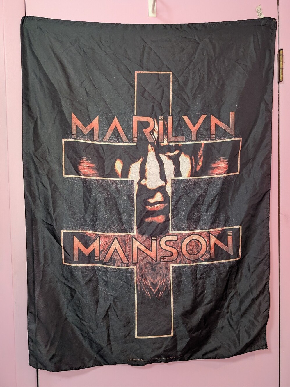 Marilyn Manson Born Villian Poster Flag